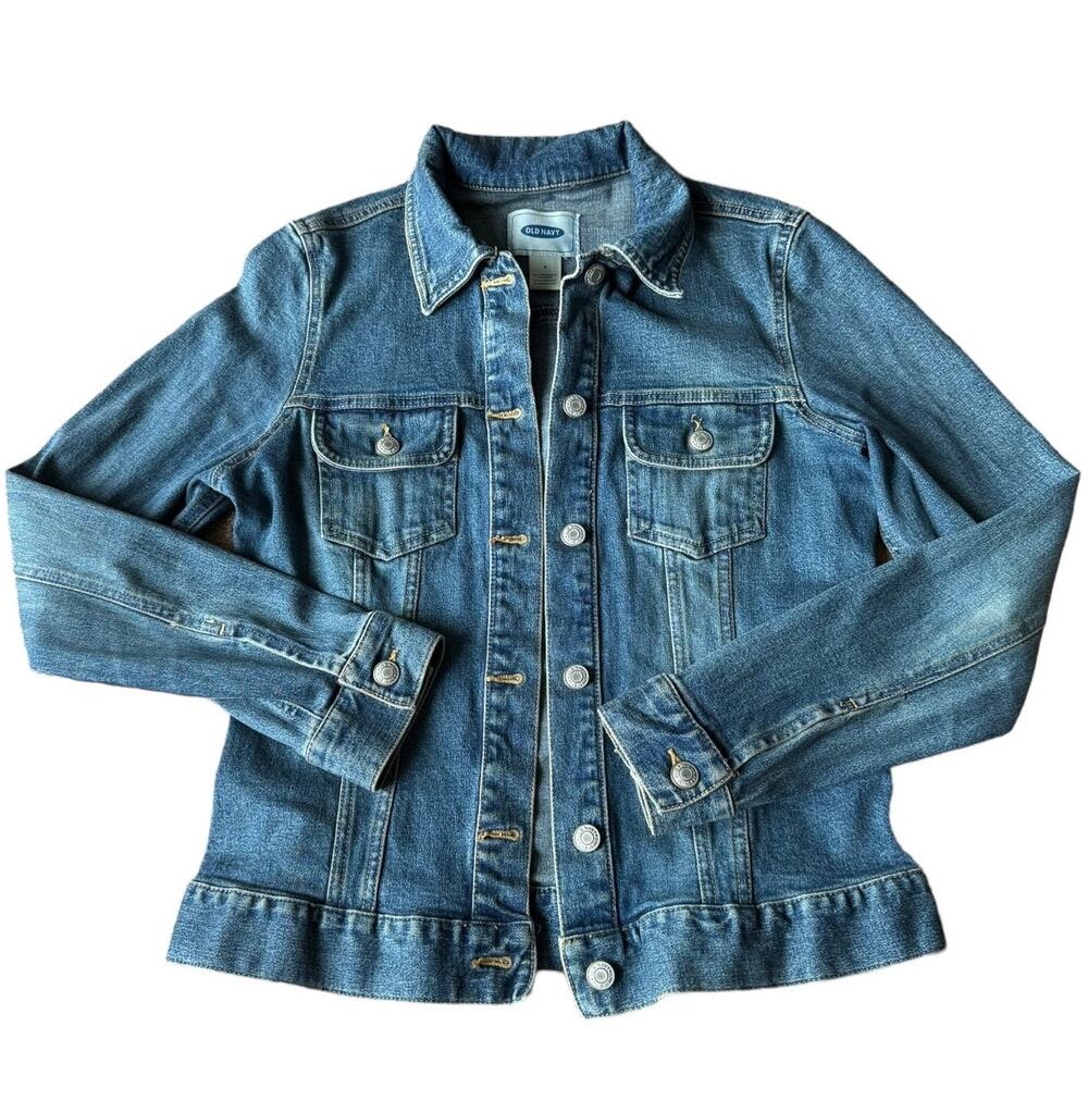 Vintage Y2K blue denim jacket Old Navy from spring 2003 size Small